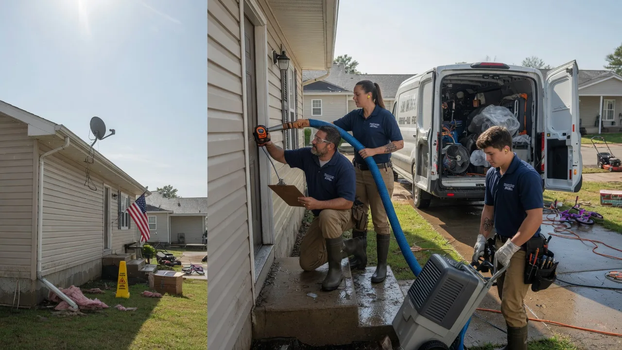 Ceiling Water Damage Restoration in Sunrise Beach, MO near me